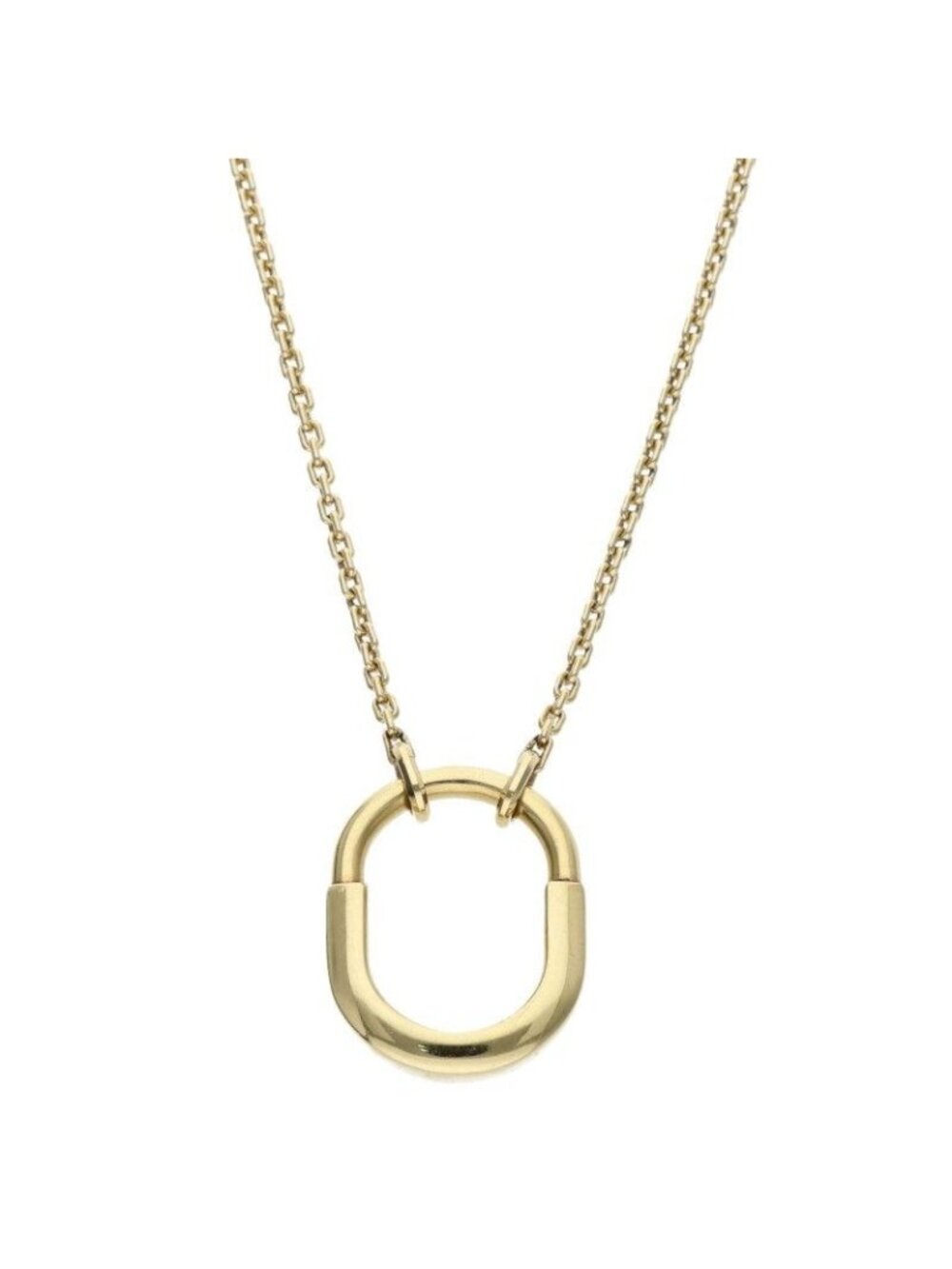 Tiffany & Co Lock 18K Yellow Gold Small Necklace